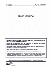 DataSheet K9LAG08U0M pdf